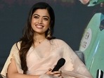 Rashmika Mandanna at the trailer launch of Mission Majnu. (AFP)(AFP) Rashmika Mandanna at the trailer launch of Mission Majnu. (AFP)(AFP)