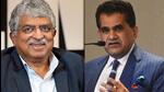 The task force, to be co-chaired by G20 Sherpa Amitabh Kant and entrepreneur Nandan Nilekani (Agencies) The task force, to be co-chaired by G20 Sherpa Amitabh Kant and entrepreneur Nandan Nilekani (Agencies)