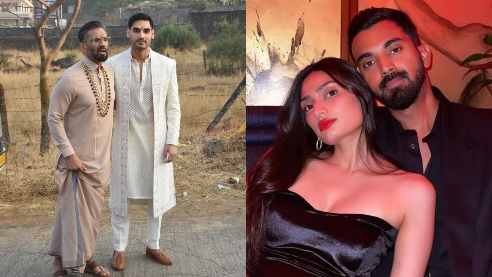 Athiya Shetty And Kl Rahul Are Married Now Confirms Suniel Shetty Actor Distributes Sweets To