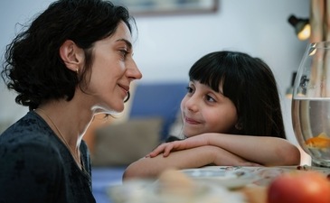 Zar Amir Ebrahimi and Selina Zahednia in a still from Shayda. Zar Amir Ebrahimi and Selina Zahednia in a still from Shayda.
