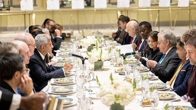 The election for non-permanent seat of the UNSC for term 2028-29 is scheduled to be held during the 81st session of the UNGA in June 2027. (ANI Photo) (File) (Dr. S. Jaishankar Twitter) The election for non-permanent seat of the UNSC for term 2028-29 is scheduled to be held during the 81st session of the UNGA in June 2027. (ANI Photo) (File) (Dr. S. Jaishankar Twitter)