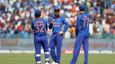 India face New Zealand in the 3rd ODI. (ANI )