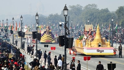 Republic Day 2023: The parade will begin at 10 am which will be broadcast live on state-run channels. (ANI) Republic Day 2023: The parade will begin at 10 am which will be broadcast live on state-run channels. (ANI)