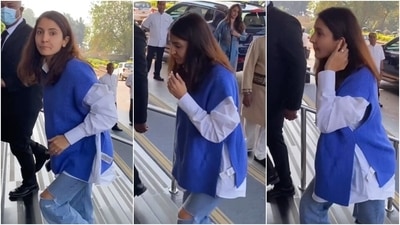 Anushka Sharma nails cool girl vibes at an event. (Instagram) Anushka Sharma nails cool girl vibes at an event. (Instagram)