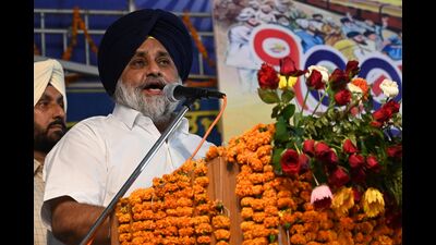Badal also appointed general secretary Parambans Singh Romana as coordinator of social media for party’s coverage, publicity and image building and has also been asked to coordinate with the party’s youth wing for day-to-day activities. (AFP file photo)