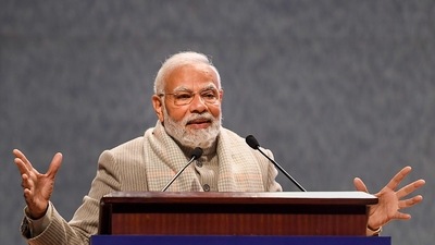 Prime Minister Narendra Modi said he would always cherish his interactions with the Maratha leader, (PTI)