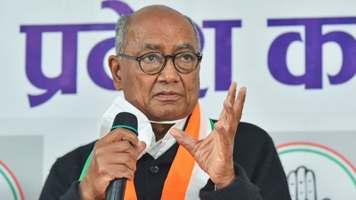 Congress leader Digvijaya Singh. (File)