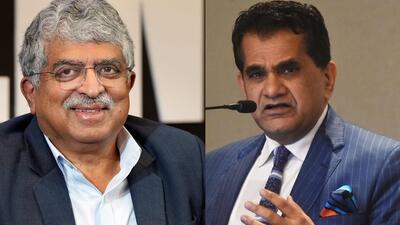 The task force, to be co-chaired by G20 Sherpa Amitabh Kant and entrepreneur Nandan Nilekani (Agencies) The task force, to be co-chaired by G20 Sherpa Amitabh Kant and entrepreneur Nandan Nilekani (Agencies)