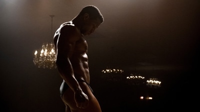 Jonathan Majors stars as fictional bodybuilder Killian Maddox in Magazine Dreams. Jonathan Majors stars as fictional bodybuilder Killian Maddox in Magazine Dreams.