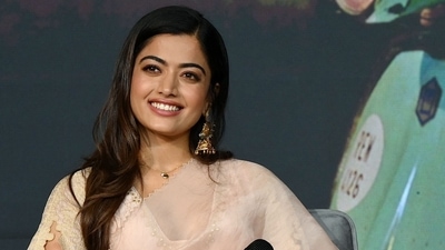 Rashmika Mandanna at the trailer launch of Mission Majnu. (AFP) (AFP) Rashmika Mandanna at the trailer launch of Mission Majnu. (AFP) (AFP)