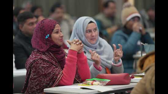 Teachers at the two-day programme (HT Photo)