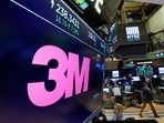 The logo for 3M appears on a screen above the trading floor of the New York Stock Exchange. 3M, maker of Post-it notes, industrial coatings and ceramics, is cutting about 2,500 manufacturing jobs worldwide.(AP) The logo for 3M appears on a screen above the trading floor of the New York Stock Exchange. 3M, maker of Post-it notes, industrial coatings and ceramics, is cutting about 2,500 manufacturing jobs worldwide.(AP)