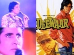 Actor Amitabh Bachchan performed a scene from the 1975 film Deewaar at the Jumma Chumma concert in 1991. Today is the 48th anniversary of the Hindi film. Actor Amitabh Bachchan performed a scene from the 1975 film Deewaar at the Jumma Chumma concert in 1991. Today is the 48th anniversary of the Hindi film.