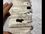 Man finds message in a bottle from 40 years ago. Man finds message in a bottle from 40 years ago.
