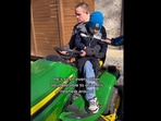 Man with down syndrome fulfills his wish to drive around nephew. (Instagram/@Good News Movement) Man with down syndrome fulfills his wish to drive around nephew. (Instagram/@Good News Movement)