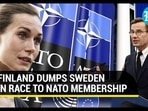 FINLAND DUMPS SWEDEN IN RACE TO NATO MEMBERSHIP FINLAND DUMPS SWEDEN IN RACE TO NATO MEMBERSHIP