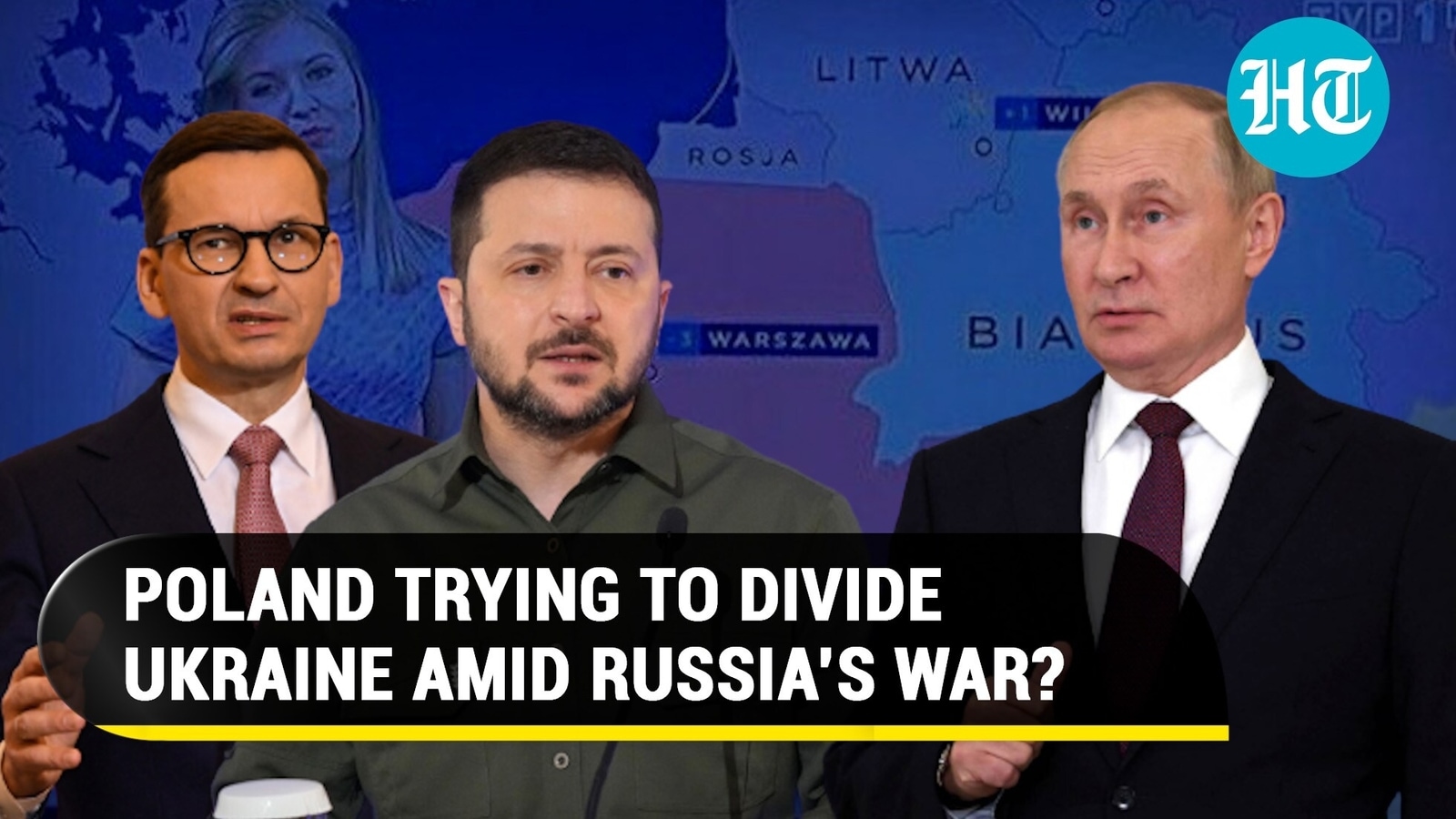 Poland ‘planned’ partition of Ukraine amid Putin's war ‘New Map' goes