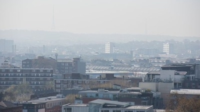 London mayor issued ‘very high’ air-pollution alert. (Twitter)