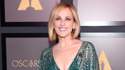 Actor Marlee Matlin attended the Academy of Motion Picture Arts and Sciences' 13th Annual Governors Awards in Los Angeles on November 19, 2022. (Photo by Tommaso Boddi / AFP) (AFP) Actor Marlee Matlin attended the Academy of Motion Picture Arts and Sciences' 13th Annual Governors Awards in Los Angeles on November 19, 2022. (Photo by Tommaso Boddi / AFP) (AFP)