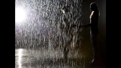 Mercury dipped 2 to 3 degree Celsius after rain on Tuesday in Ludhiana with the meteorological department predicting more showers in the next 24 hours. (HT file photo for representation)