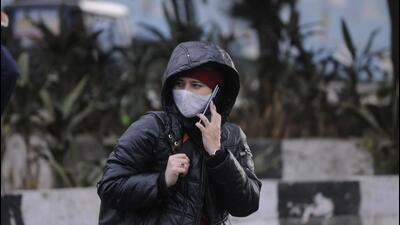 Near Huda City Centre Metro station in Gurugram on Tuesday. (Parveen Kumar/HT Photo)
