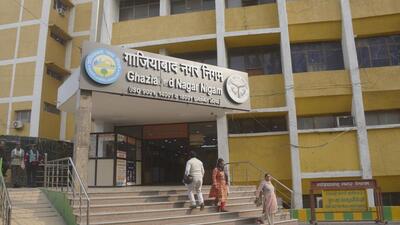 The term for the Ghaziabad municipal corporation ended at midnight of January 22. (Sakib Ali/HT Photo) The term for the Ghaziabad municipal corporation ended at midnight of January 22. (Sakib Ali/HT Photo)