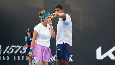 Sania Mirza and Rohan Bopanna Sania Mirza and Rohan Bopanna