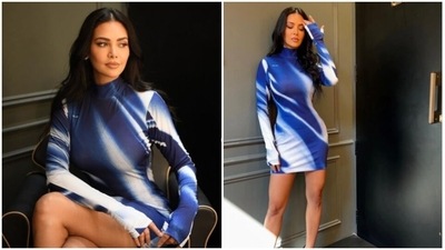 Esha Gupta's bodycon dress is the perfect way to slay the midweek (Instagram/@egupta) Esha Gupta's bodycon dress is the perfect way to slay the midweek (Instagram/@egupta)