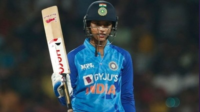 Smriti Mandhana was the Player of the Match against West Indies