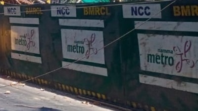 This is the third incident involving a metro construction site in the last 15 days. This is the third incident involving a metro construction site in the last 15 days.