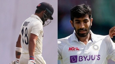 The ICC didn't include Virat Kohli and Jasprit Bumrah. The ICC didn't include Virat Kohli and Jasprit Bumrah.
