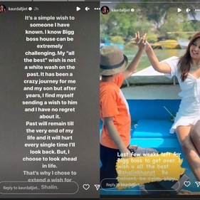 A glimpse of Dalljiet's Instagram Stories posts. A glimpse of Dalljiet's Instagram Stories posts.