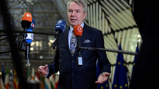 "We have to assess the situation, whether something has happened that in the longer term would prevent Sweden from going ahead," Foreign Minister Pekka Haavisto said. (File)