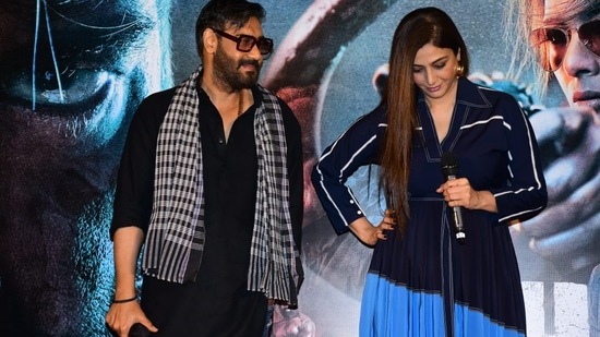 Bholaa has been shot in Hyderabad, Mumbai and Varanasi and is scheduled to be released on 30 March this year. Raai Lakshmi, Makrand Deshpande, Gajraj Rao, Mohammad Talib Shah, Sharad Kelkar and Amit Pandey also play pivotal roles in the film. (Varinder Chawla)