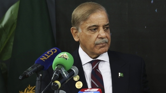 Pakistan Prime Minister Shehbaz Sharif.(AP) Pakistan Prime Minister Shehbaz Sharif.(AP)