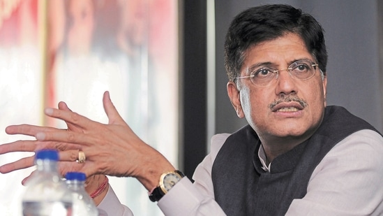 Commerce and industry minister Piyush Goyal (Hindustan Times)(MINT_PRINT) Commerce and industry minister Piyush Goyal (Hindustan Times)(MINT_PRINT)