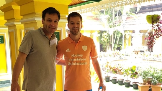 Thierry Brinkman is the skipper of the Dutch team, vying to win their first World Cup since 1998 when his father guided Netherlands to gold in Utrecht.