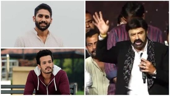 Naga Chaitanya, Akhil Akkineni have reacted after Balkrishna's distasteful comment. 