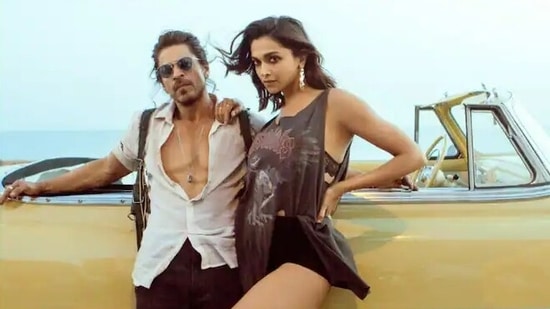 Shah Rukh Khan and Deepika Padukone star in Siddharth Anand's action film Pathaan. 