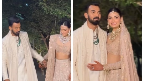 First video of KL Rahul, Athiya Shetty wedding