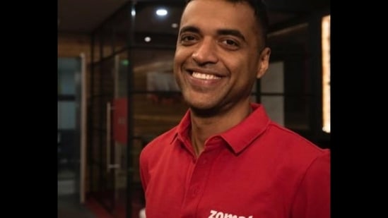 Many users pointed out the irony of mass hiring two months after the company laid off nearly 3 per cent of its staff, and called it a “marketing gimmick”. (File pic of Zomato CEO Deepinder Goyal)
