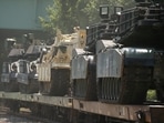 Abrams tanks. (File image)