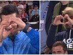 Novak Djokovic shares light moment with mother during the post-match interview at Australian Open,(Screengrab) Novak Djokovic shares light moment with mother during the post-match interview at Australian Open,(Screengrab)