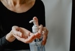 One must always carry a hand sanitiser with oneself when on the go. 