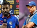 Hardik Pandya; Ravi Shastri Hardik Pandya; Ravi Shastri
