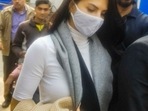 Jacqueline Fernandez had earlier withdrawn her application which she had filed seeking permission to travel to Dubai on January 29. (File/PTI) Jacqueline Fernandez had earlier withdrawn her application which she had filed seeking permission to travel to Dubai on January 29. (File/PTI)