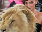 An oversized brooch? Kylie Jenner's outfit sparked much chatter online(Michel Euler/AP Photo/picture alliance) An oversized brooch? Kylie Jenner's outfit sparked much chatter online(Michel Euler/AP Photo/picture alliance)