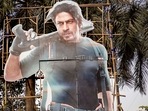 Shahrukh Khan's film Pathaan released on Wednesday, Jan. 25, 2023. (PTI Photo/Kunal Patil)(PTI) Shahrukh Khan's film Pathaan released on Wednesday, Jan. 25, 2023. (PTI Photo/Kunal Patil)(PTI)