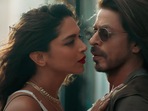 Shah Rukh Khan, Deepika Padukone and John Abraham starred in Pathaan. Shah Rukh Khan, Deepika Padukone and John Abraham starred in Pathaan.
