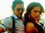 Pathaan release highlights: Shah Rukh Khan stars with Deepika Padukone and John Abraham in the film. Pathaan release highlights: Shah Rukh Khan stars with Deepika Padukone and John Abraham in the film.